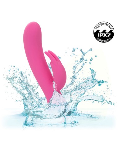CALEXOTICS - FIRST TIME VIBRATEUR LAPIN RECHARGEABLE ROSE