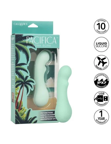 CALEXOTICS - PACIFICA BORA BORA ESTIMULATEUR POINT G 10 VIBRATIONS AQUA
