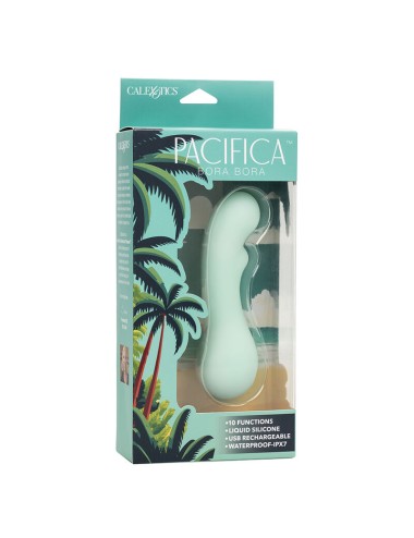 CALEXOTICS - PACIFICA BORA BORA ESTIMULATEUR POINT G 10 VIBRATIONS AQUA