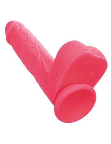 CALEXOTICS - STUDS VIBRATEUR RÉALISTE 10 VIBRATIONS ROSE