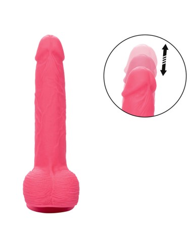 CALEXOTICS - STUDS VIBRATEUR RÉALISTE 10 VIBRATIONS ROSE