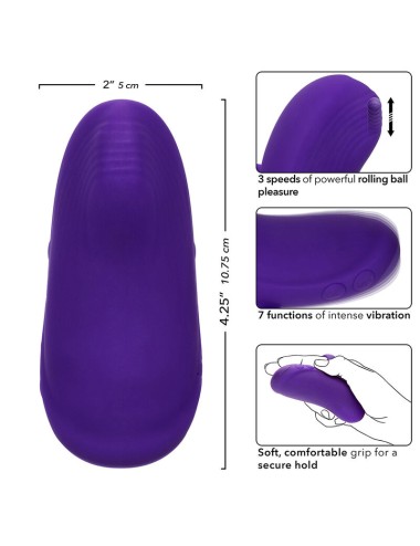 CALEXOTICS - ENVY MASSEUR À BILLE PORTABLE 7 VIBRATIONS VIOLET