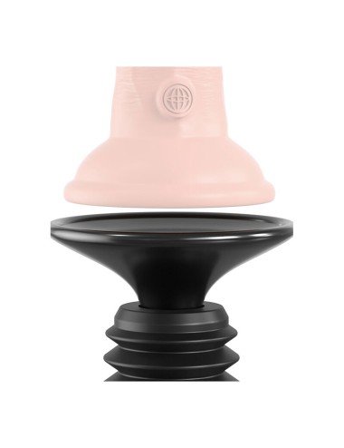 FETISH FANTASY SERIES - BODY DOCK PINCE À GODE THRUSTER AVEC 7 MODES DE POUSSÉE NOIR