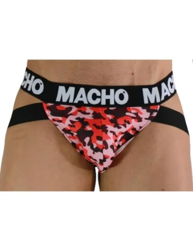MACHO - MX28MR JOCK MILITAIRE ROUGE S