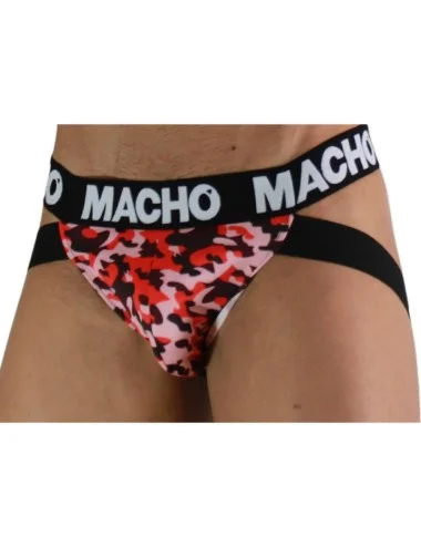 MACHO - MX28MR JOCK MILITAIRE ROUGE S