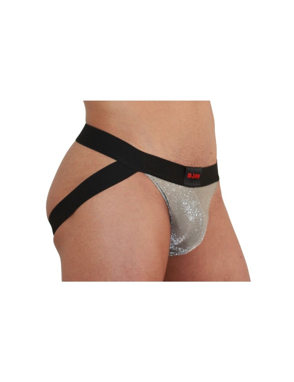 BURN - 001 JOCK BEIGE BRILLANT / NOIR L