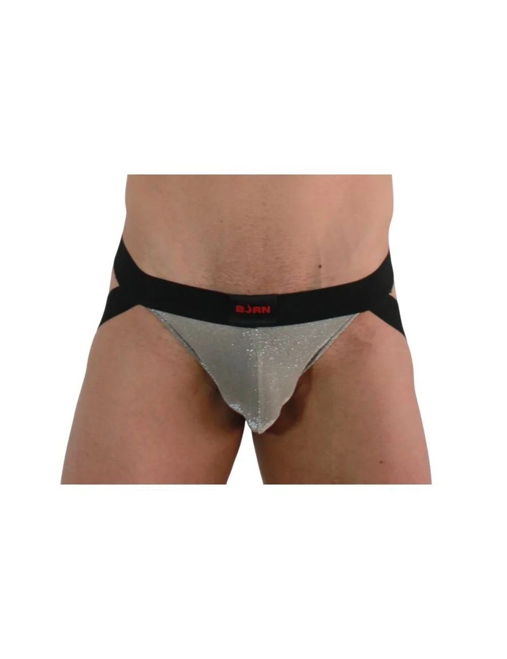BURN - 001 JOCK BEIGE BRILLANT / NOIR XL BURN - 001 JOCK BEIGE BRILLANT / NOIR XL