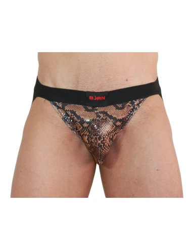 BURN - 002 JOCK SNAKE NOIR XL