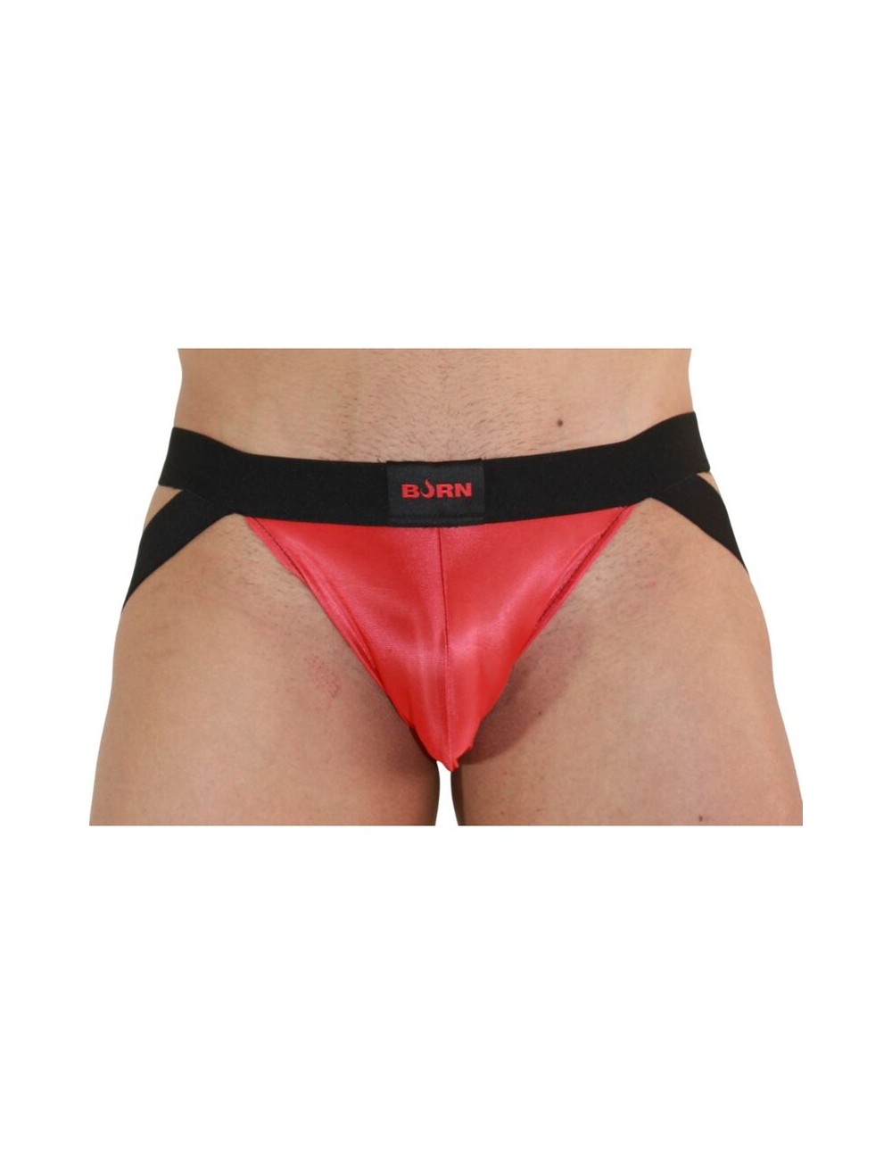 BURN - 010 JOCK ROUGE / NOIR L BURN - 010 JOCK ROUGE / NOIR L