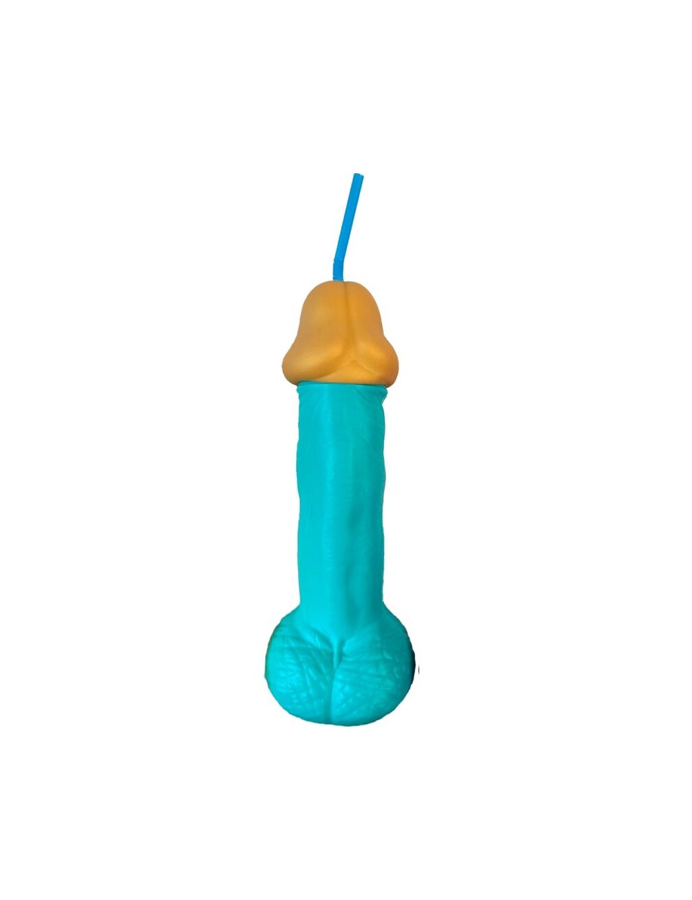 DIABLO PICANTE - VASO PENE PLASTICO AZUL DIABLO PICANTE - VASO PENE PLASTICO AZUL