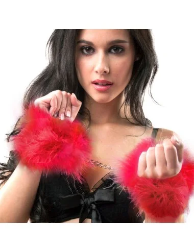 SECRETPLAY - MENOTTES MARABOU ROUGE