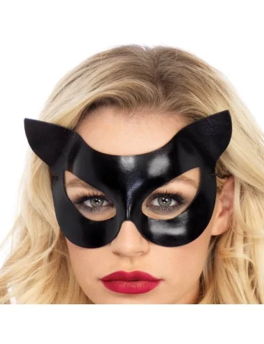 LEG AVENUE - MASQUE DE CHAT EN VINYLE