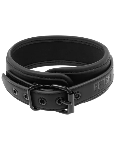 FETISH SUBMISSIVE - COLLIER CHAÎNE DOUBLURE EN NOPRÈNE