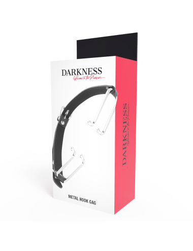 DARKNESS - GAG AVEC CROCHET NOIR