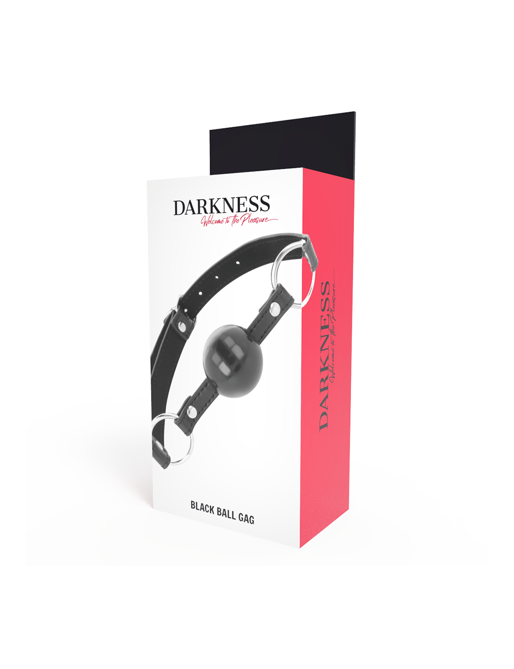 DARKNESS - BÂILLON BOULE NOIRE DARKNESS - BÂILLON BOULE NOIRE