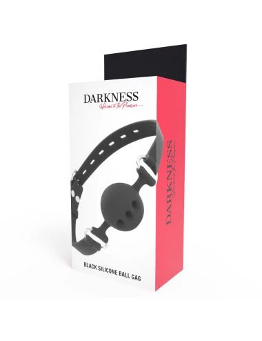 DARKNESS - BTON EN SILICONE RESPIRANT NOIR