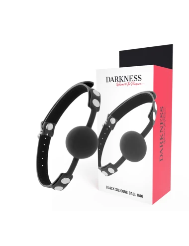 DARKNESS - BILLON EN SILICONE NOIR