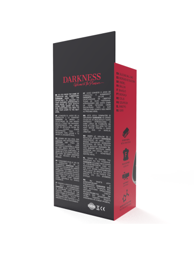 DARKNESS - BÂILLON EN SILICONE ROUGE