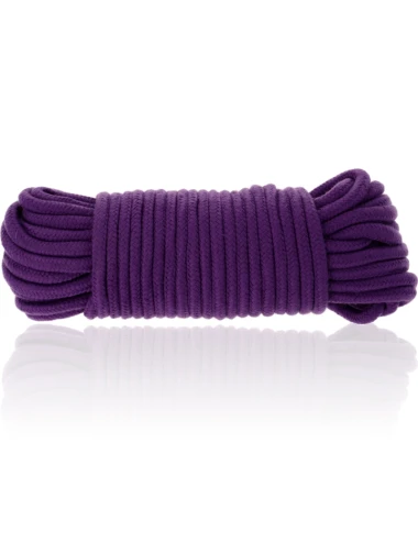 DARKNESS - CORDE DE BONDAGE EN COTON 20 MÈTRES LILAS