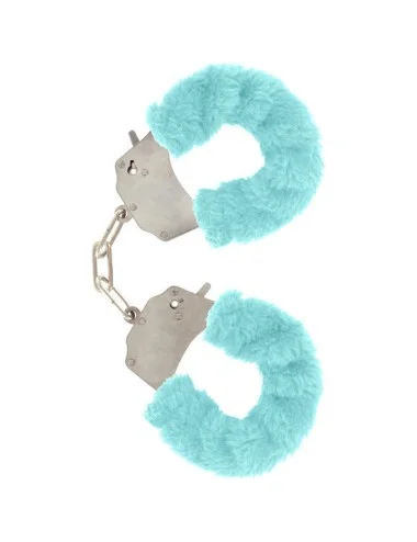 TOYJOY - MANCHETTES FURRY FUN BONDAGE BLEU