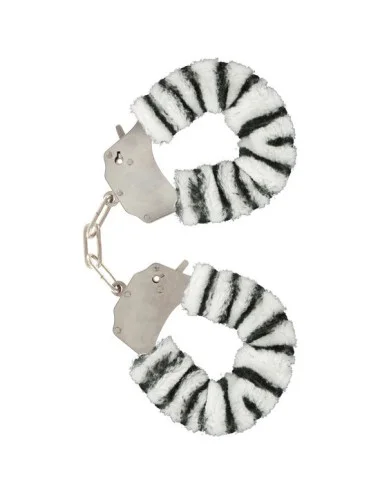 TOYJOY - MANCHETTES FURRY FUN BONDAGE ZÈBRE