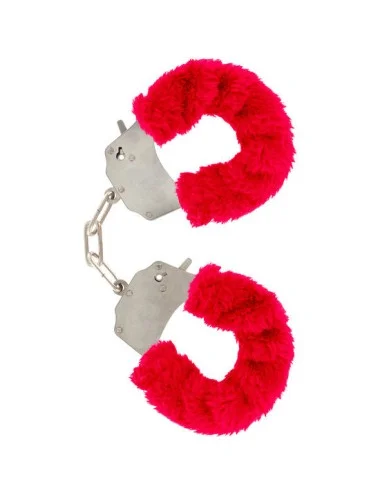 TOYJOY - MANCHETTES FURRY FUN BONDAGE ROUGE