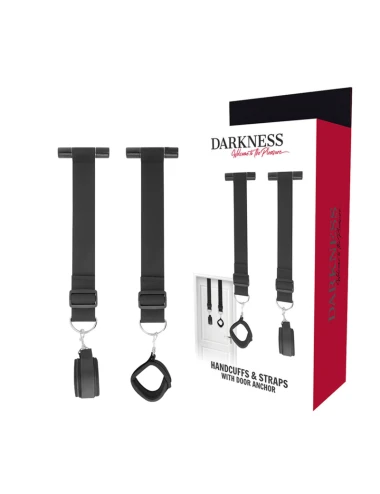DARKNESS - MENOTTES DE PORTE DE BONDAGE