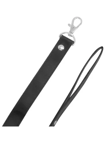 DARKNESS - COLLIER BDSM AVEC SERRURE NOIRE
