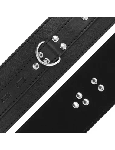 DARKNESS - MENOTTES EN CUIR NOIR