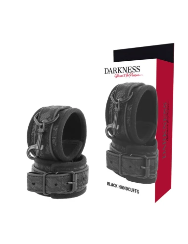 DARKNESS - MENOTTES BDSM LUXE NOIRES