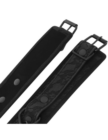 DARKNESS - MENOTTES BDSM LUXE NOIRES
