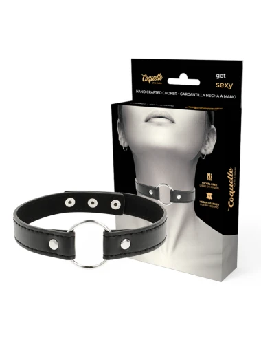 COQUETTE CHIC DESIRE - COLLIER EN CUIR VEGAN ACCESSOIRE FEMME