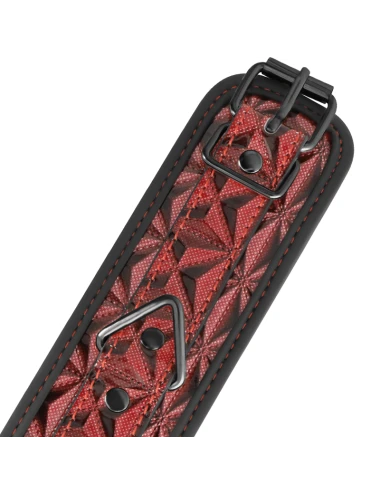 BEGME - MENOTTES PREMIUM ÉDITION ROUGE AVEC DOUBLURE EN NÉOPRÈNE