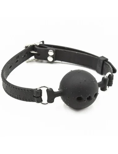 OHMAMA FETISH - BÂILLON À BOULE EN SILICONE RESPIRANT TAILLE L