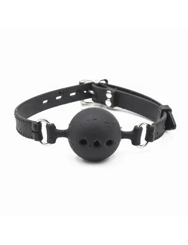OHMAMA FETISH - BÂILLON À BOULE EN SILICONE RESPIRANT TAILLE L