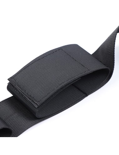 OHMAMA FETISH - SPREADER SOFT BAR FULL NYLON RETENUES DE POIGNET