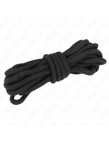 KINK - CORDE EN COTON 10 MÈTRES NOIR