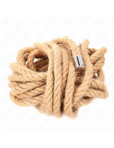KINK - CORDE DE CHANVRE AVEC TÊTE MÉTALLIQUE 5 MÈTRES
