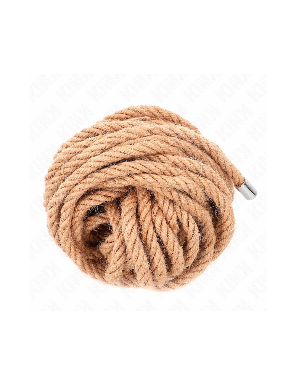 KINK - CORDE DE CHANVRE AVEC TÊTE MÉTALLIQUE 10 MÈTRES