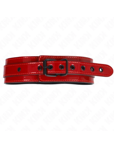 KINK - COLLIER AJUSTABLE ROUGE VIN 37
