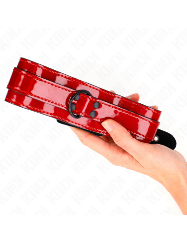 KINK - COLLIER AJUSTABLE ROUGE VIN 37,5-49,5 CM X 5 CM
