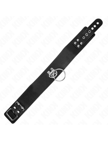KINK - LAISSE CLOUTÉE 116 CM COLLIER AVEC SANGLE EN CUIR 50 X 5 CM