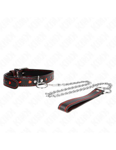 KINK - COLLIER AVEC BRACELET 65 CM DÉTAILS COEUR 52