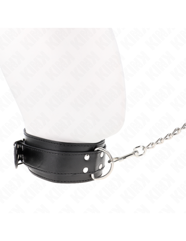 KINK - COLLIER AVEC BRACELET 65 CM BOUCLES ARGENT RÉGLABLES 33-46 CM X 5