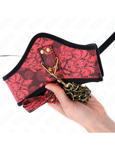 KINK - COLLIER MODÈLE SCANDALE AVEC BRACELET DENTELLE 75 CM 44 X 10 CM