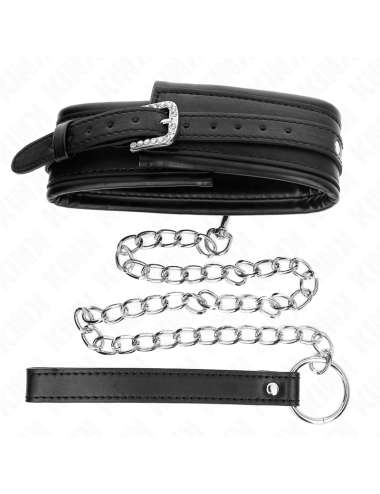 KINK - COLLIER AVEC BRACELET À BOUCLE BRILLANTE 65 CM 48,5 CM X 5,3 CM