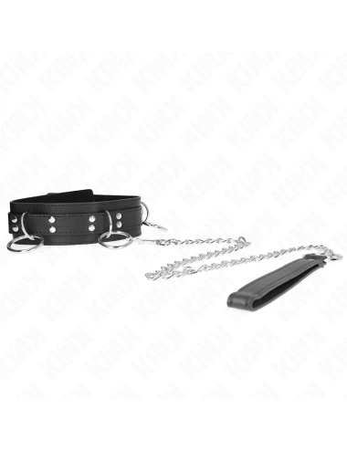 KINK - COLLIER ESCLAVAGE 3 ANNEAUX AVEC SANGLE 80 CM 53 X 5 CM