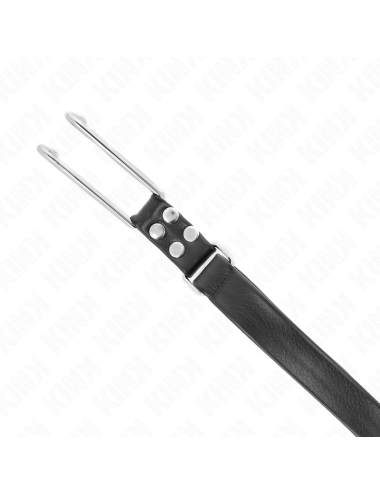 KINK - GAG CROCHET EN MÉTAL RÉGLABLE 36-52 CM