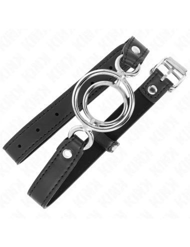 KINK - GAG AVEC PLUSIEURS O-RINGS 5 CM NOIR 63 X 2