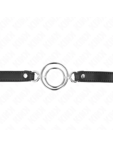 KINK - GAG AVEC PLUSIEURS O-RINGS 5 CM NOIR 63 X 2